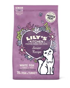 Lily's kitchen cat senior fish / turkey recipe