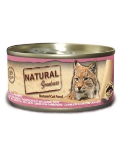 Natural greatness tuna fillet / prawns