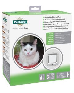 Petsafe kattenluik tot 7 kg handmatig wit