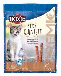 Trixie premio stick quintet gevogelte / lever