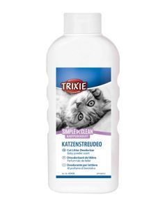 Trixie simple'n'nclean geurverdrijver kattenbak babypoedergeur