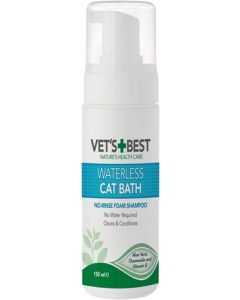 Vets best waterless cat bath