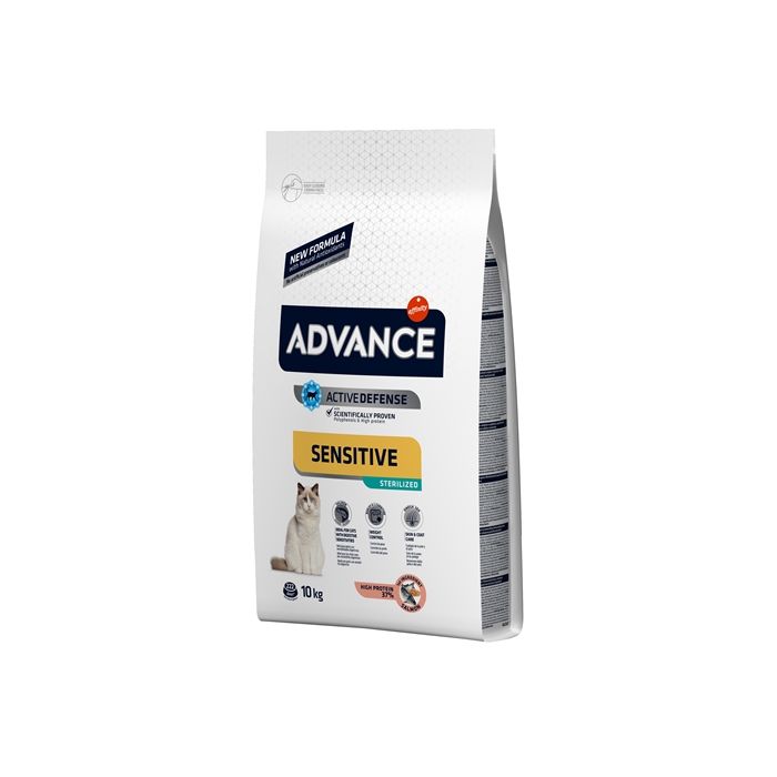 Advance cat sterilized sensitive salmon