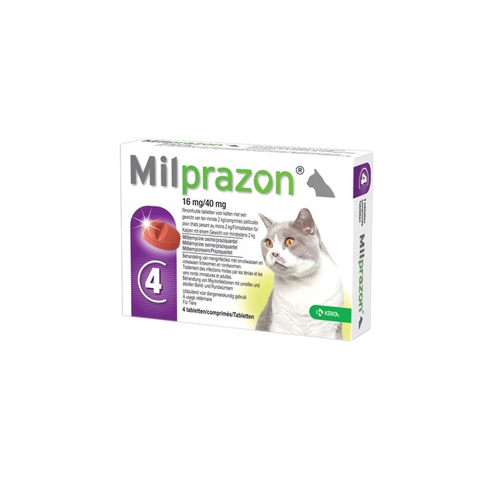 Krka milprazon ontwormingstabletten kat