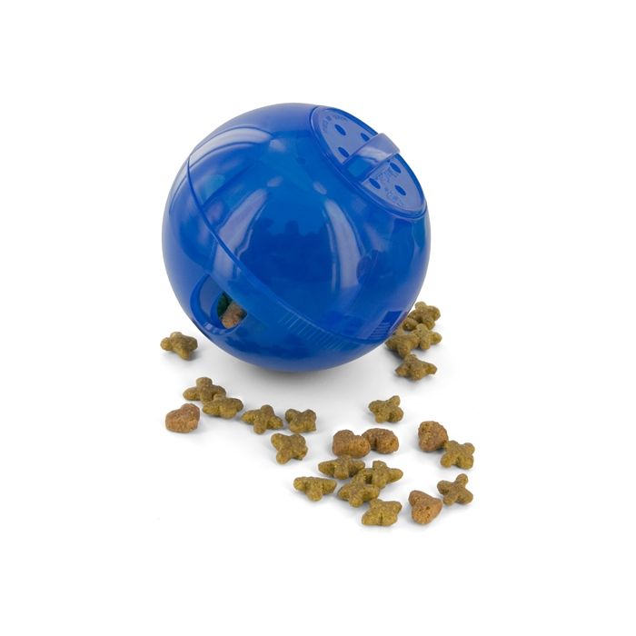 Petsafe slimcat voerbal blauw